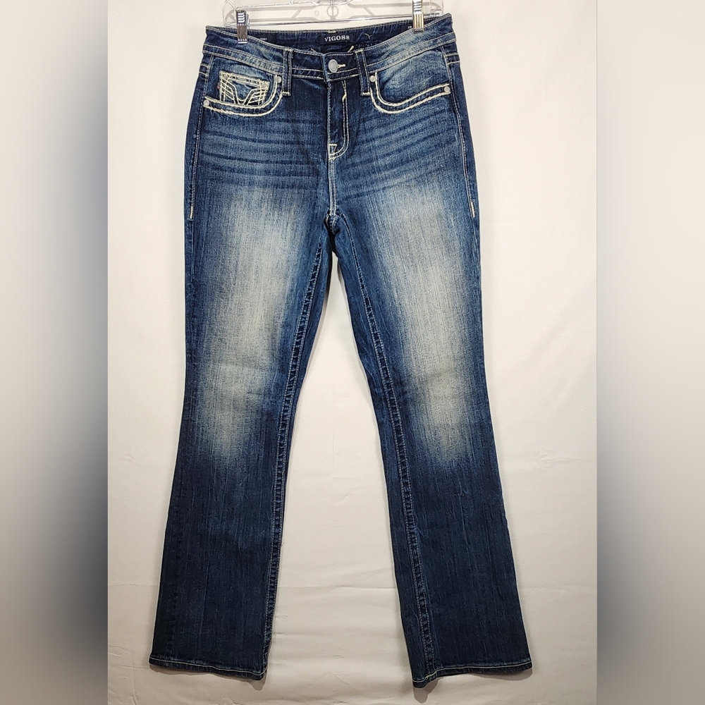 Vigoss Blue Women's Heritage Fit Jeans S10 L32